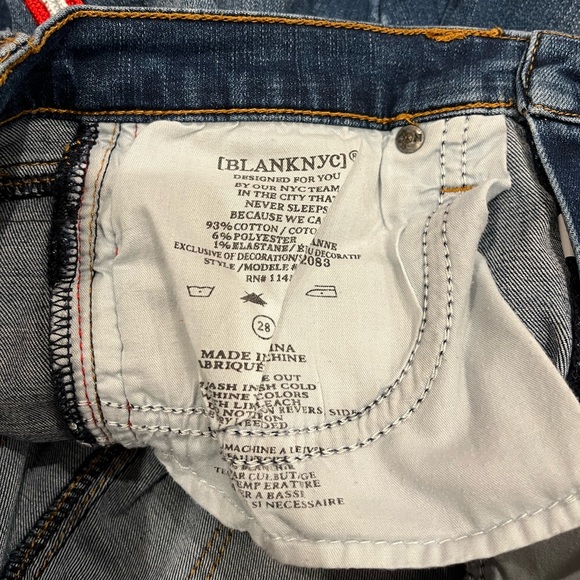 Blank NYC Jersey Girls Stripe Jean Pant - Picture 11 of 13